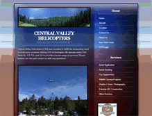 Tablet Screenshot of centralvalleyheli.com